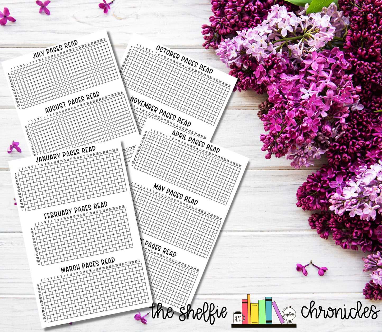 151 - Pages Read Tracker - Die Cut Stickers - Repositionable Paper - Great for Reading Journals and Planners