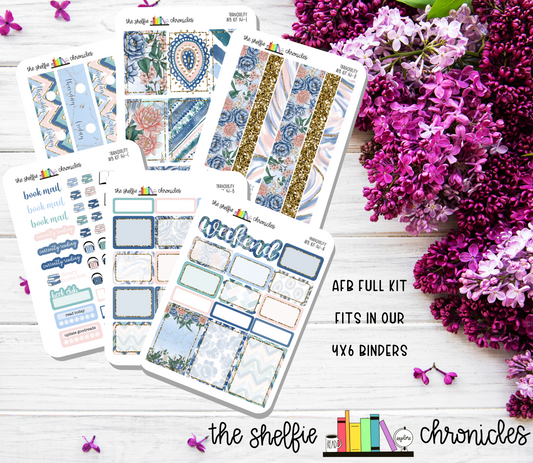 AFB Kit 141 - Tranquility - Made To Fit The 2023 Always Fully Booked Planner - Die Cut Stickers - Repositionable